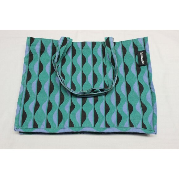 Ahluwalia Newgen 30 x Bags of Ethics geometric print large shopping tote bag - Picture 2 of 16